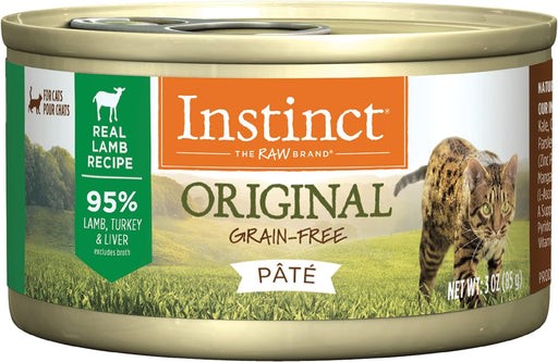 Instinct Original Real Lamb Recipe Grain-Free Pate Wet Cat Food