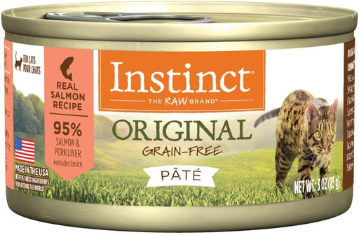 Instinct Original Real Salmon Recipe Grain-Free Pate Wet Cat Food