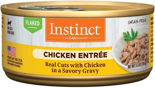 Instinct Chicken Entree Grain-Free Flaked Wet Cat Food