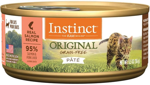 Instinct Original Real Salmon Recipe Grain-Free Pate Wet Cat Food