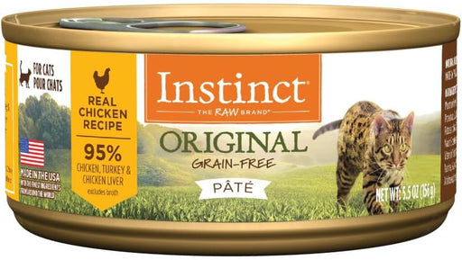 Instinct Original Real Chicken Recipe Grain-Free Pate Wet Cat Food