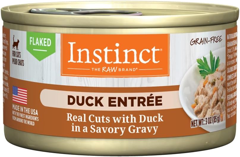 Instinct Duck Entree Grain-Free Flaked Wet Cat Food