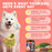 Chewia Flea & Tick Soft Chews for Dogs, Duck Flavor, 180 Count