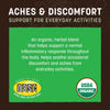 Earth Animal Apothecary Aches & Discomfort Herbal Liquid Joint Supplement for Dogs & Cats, 2-fl oz bottle