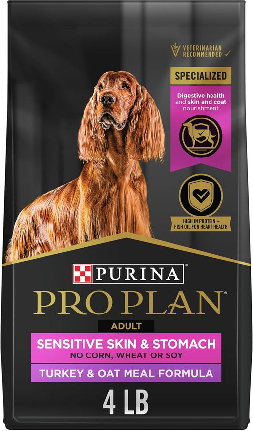 Purina Pro Plan Sensitive Skin & Stomach Formula Lamb & Oat Meal Formula Dry Dog Food