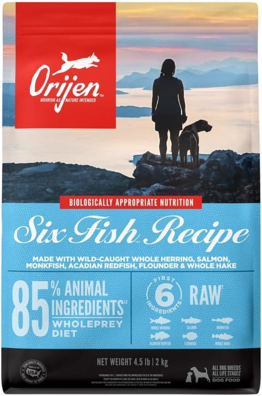 ORIJEN Six Fish Grain-Free Dry Dog Food