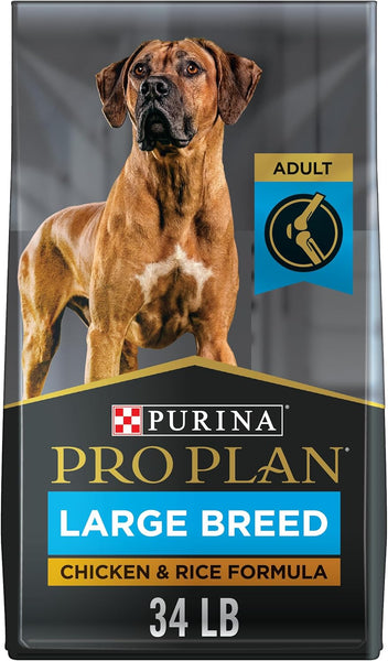 Purina Pro Plan Adult Large Breed Chicken & Rice Formula Dry Dog Food