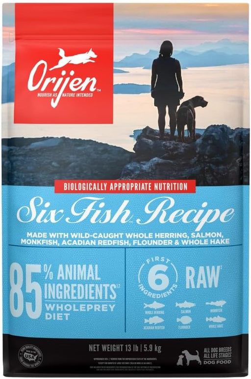 ORIJEN Six Fish Grain-Free Dry Dog Food