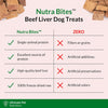 Ultimate Pet Nutrition Nutra Bites Freeze-Dried Raw Beef Liver Dog Treats, 4-oz bag