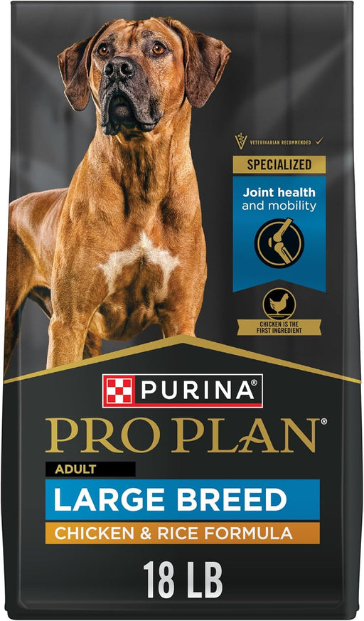 Purina Pro Plan Adult Large Breed Chicken & Rice Formula Dry Dog Food