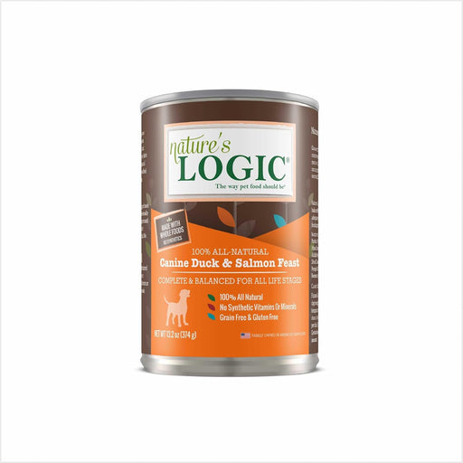 Nature's Logic Canine Duck & Salmon Feast All Life Stages Grain-Free Canned Dog Food