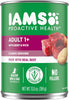 Iams ProActive Health Classic Ground with Beef & Whole Grain Rice Adult Canned Wet Dog Food, 13-oz can, case of 12