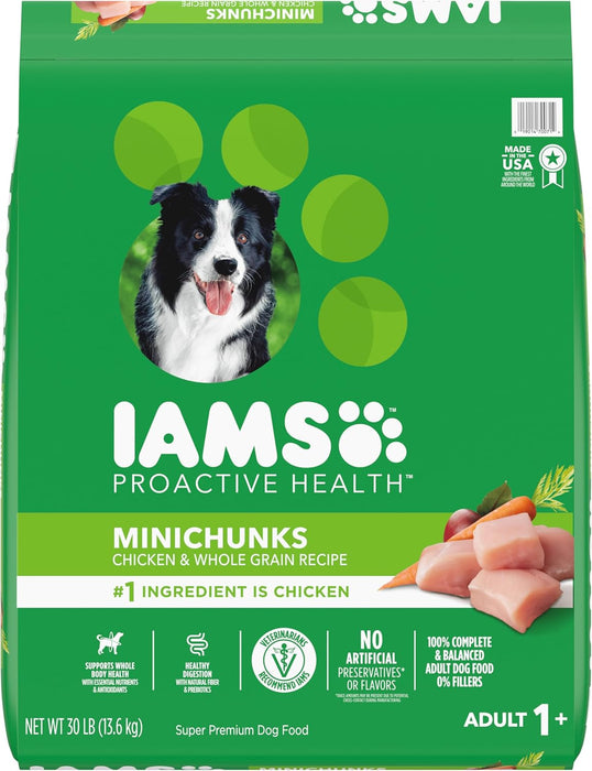 Iams Proactive Health Minichunks with Real Chicken & Whole Grains Dry Dog Food