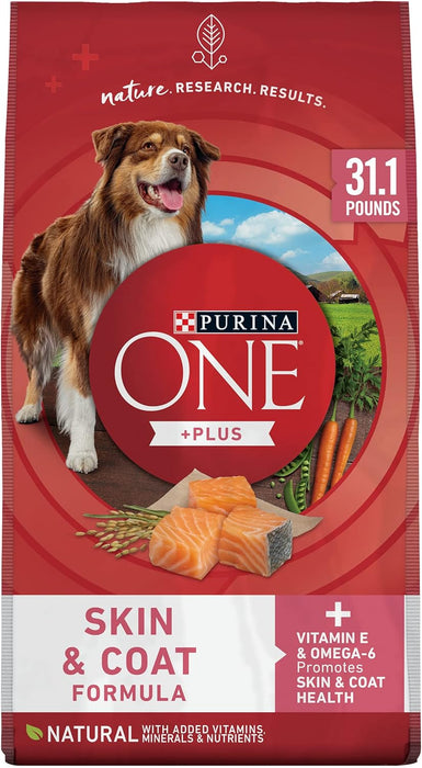 Purina ONE +Plus Adult Skin & Coat Formula Dry Dog Food