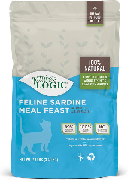 Nature's Logic Feline Sardine Meal Feast All Life Stages Dry Cat Food