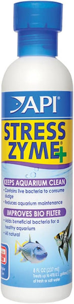 API Stress Zyme Freshwater & Saltwater Aquarium Water Cleaner