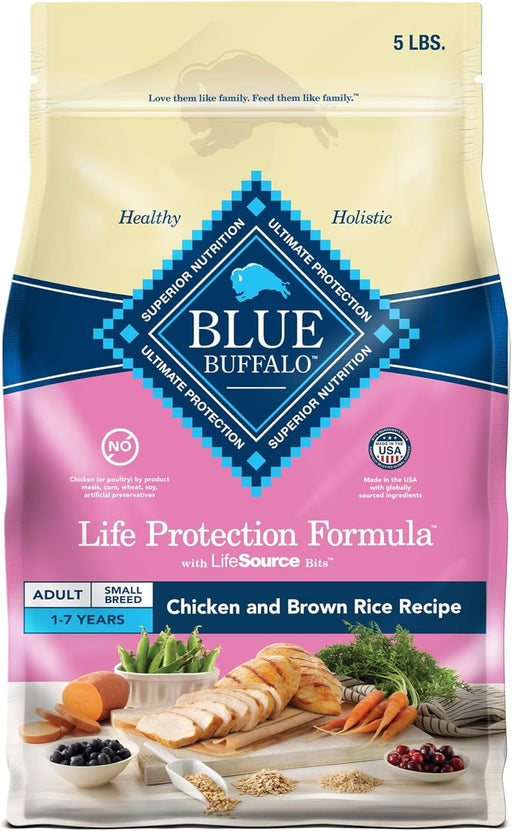 Blue Buffalo Life Protection Formula Small Breed Adult Chicken & Brown Rice Recipe Dry Dog Food