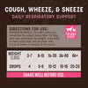 Earth Animal Apothecary Cough, Wheeze, & Sneeze Herbal Liquid Respiratory Supplement for Dogs & Cats, 2-fl oz bottle