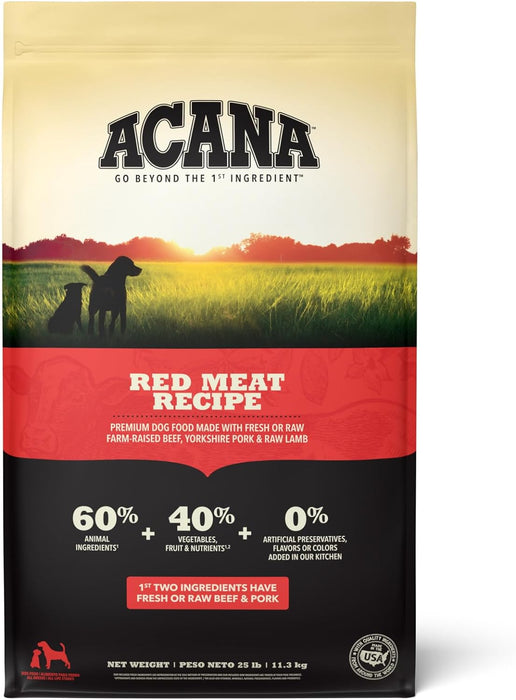 ACANA Red Meat Recipe Grain-Free Dry Dog Food