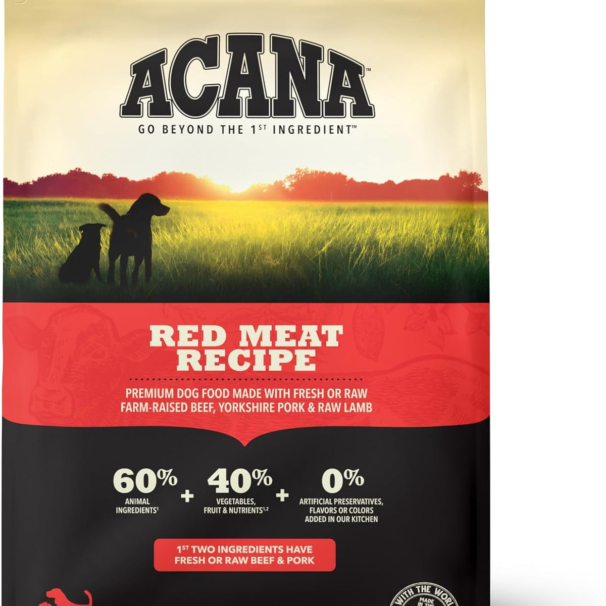 ACANA Red Meat Recipe Grain-Free Dry Dog Food — AZ Pet Foods