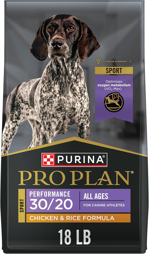 Purina Pro Plan Sport Performance All Life Stages High-Protein 30/20 Chicken & Rice Formula Dry Dog Food