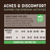 Earth Animal Apothecary Aches & Discomfort Herbal Liquid Joint Supplement for Dogs & Cats, 2-fl oz bottle