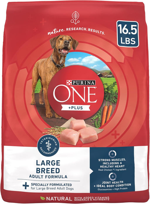 Purina ONE Natural Large Breed +Plus Chicken Formula Dry Dog Food