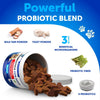 Artullano Advanced Probiotics for Dogs, Duck Flavor, 2-Pack, 240 Soft Chews Total
