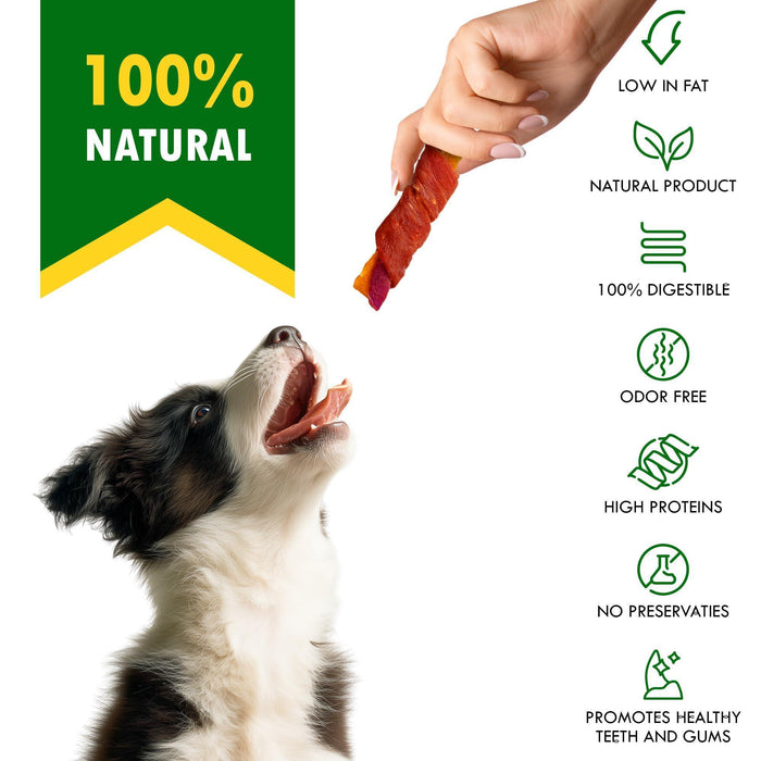 Beloved Pets Duck-Wrapped Sweet Potato Dog Treats, 10.6 oz