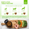 Kinpur Green Lawn Soft Chews for Dogs, Duck, 120 Count