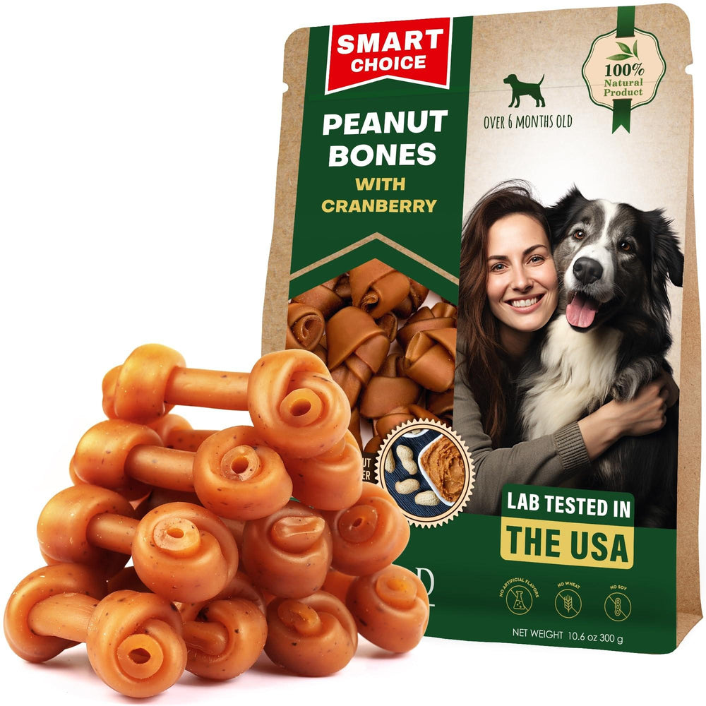 Beloved Pets Peanut Bones with Cranberry Dog Treats, 10.6 oz
