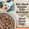 Merrick Lil’ Plates Premium Grain Free Natural Wet Dog Food For Small Dogs, Soft Teeny Texas Steak Tips Recipe - (Pack of 12) 3.5 oz. Tubs