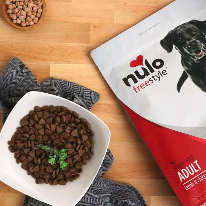 Nulo Freestyle Grain-Free Lamb & Chickpeas Recipe Dry Dog Food, 24-lb bag