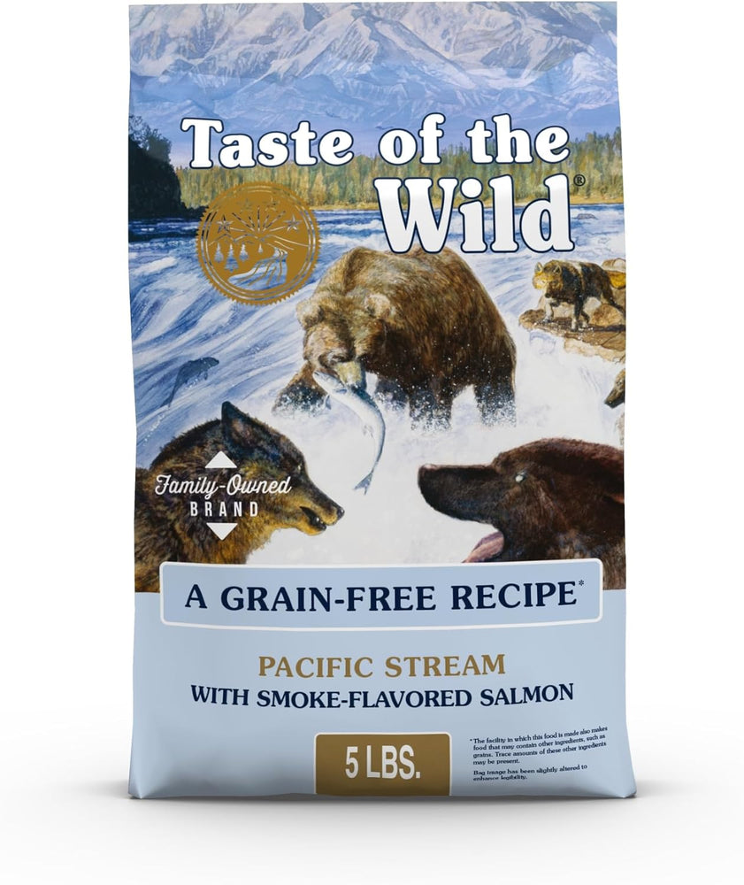 Taste of the Wild Pacific Stream Smoke-Flavored Salmon Grain-Free Dry Dog Food
