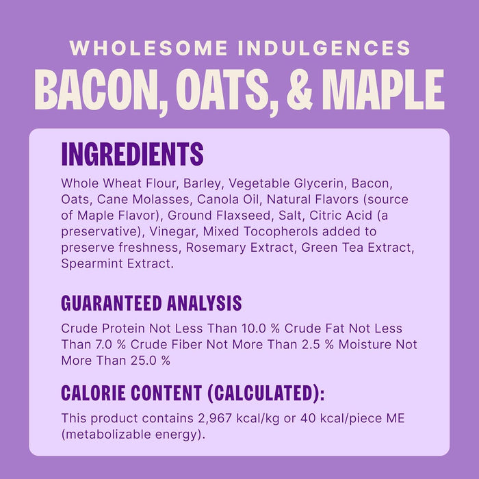 Old Mother Hubbard by Wellness Wholesome Indulgences Maple Bacon Natural Dog Treats