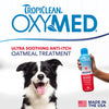 TropiClean Oxymed Medicated Cat & Dog Conditioner For Itchy Skin | Skin Soothing Oatmeal Conditioner For Dogs & Cats | 20 oz