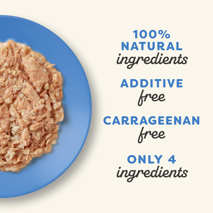 Applaws Natural Wet Canned Cat Food, Limited and Natural Ingredients, High Protein with No Artificial Additives, Tuna Fillet & Crab in Broth