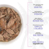 Tiki Cat Luau Shredded Meat, Ahi Tuna & Mackerel Recipe in Tuna Consumme, Grain-Free Balanced Nutrition Wet Canned Cat Food, For All Life Stages.