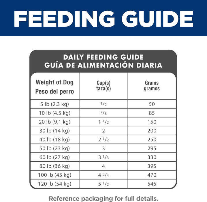 Hill's Science Diet Senior Adult 7+ Small Bites Chicken Meal, Barley & Rice Recipe Dry Dog Food