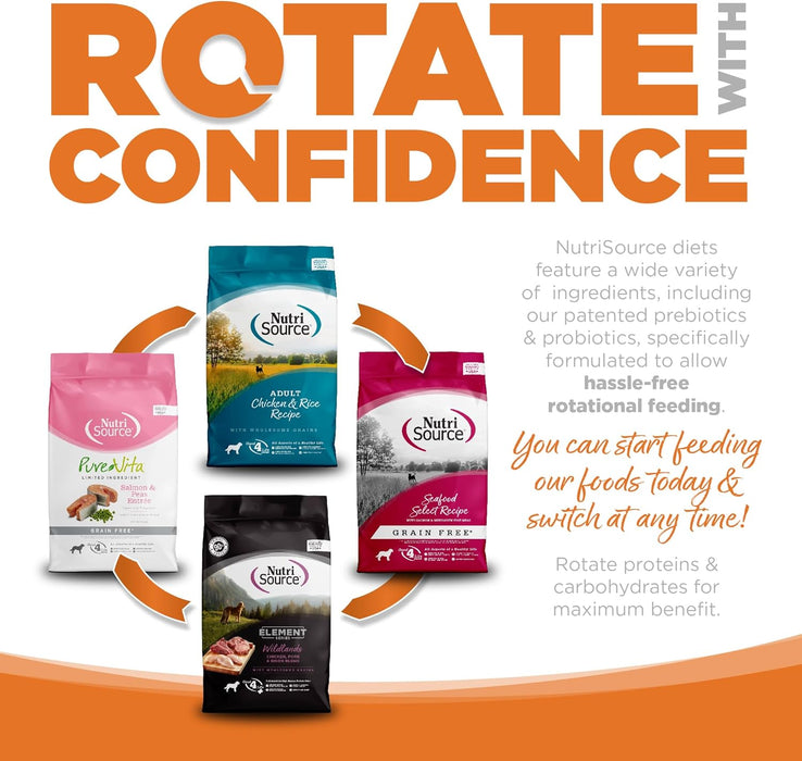 NutriSource Purevita Grain Free Venison Dog Food