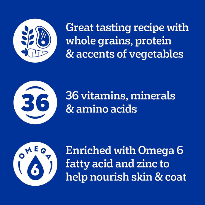 Pedigree Complete Nutrition Adult Dry Dog Food, Grilled Steak & Vegetable Flavor, 30 lb. Bag