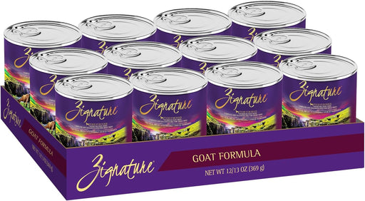 Zignature Goat Limited Ingredient Formula Canned Dog Food, 13-oz, case of 12