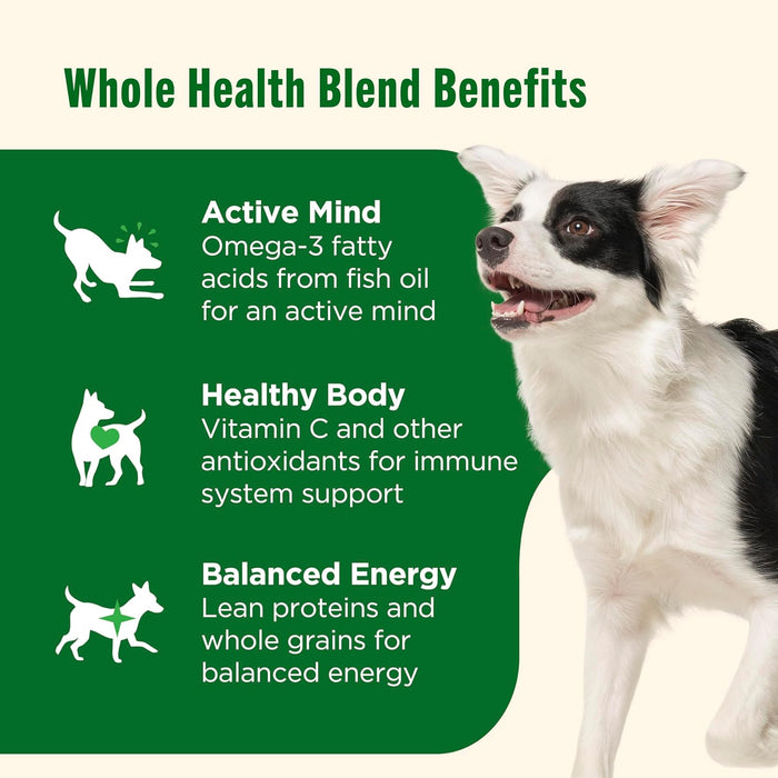 Nutrish Real Chicken & Veggies Recipe Whole Health Blend Dry Dog Food