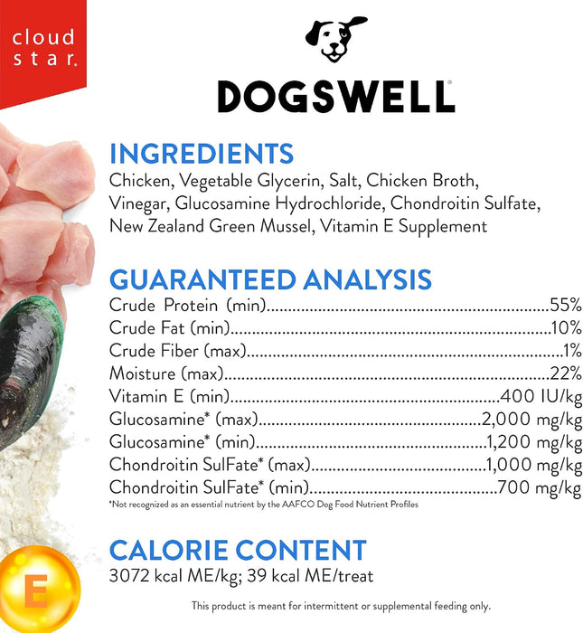 Dogswell Grain-Free Hip & Joint Chicken Jerky Dog Treats