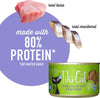 Tiki Cat Luau Shredded Meat, Ahi Tuna & Mackerel Recipe in Tuna Consumme, Grain-Free Balanced Nutrition Wet Canned Cat Food, For All Life Stages.