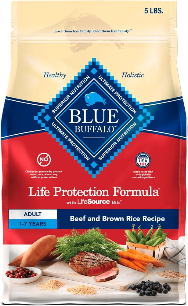 Blue Buffalo Life Protection Formula Adult Beef & Brown Rice Recipe Dry Dog Food