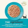 Applaws Natural Wet Cat Food, 24 Pack, Limited Ingredient Canned Wet Cat Food, Tuna Fillet in Broth.