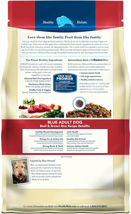 Blue Buffalo Life Protection Formula Adult Beef & Brown Rice Recipe Dry Dog Food