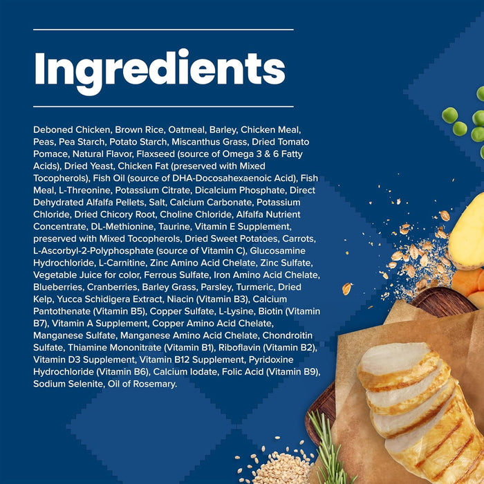 Blue Buffalo Life Protection Formula Senior Dry Dog Food, Chicken & Brown Rice Recipe, Made with Natural Ingredients, Supports Joint Health and Mobility