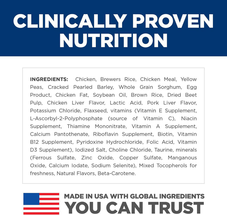 Hill's Science Diet Adult Sensitive Stomach & Sensitive Skin Small Breed & Mini Breed Chicken Recipe Dry Dog Food